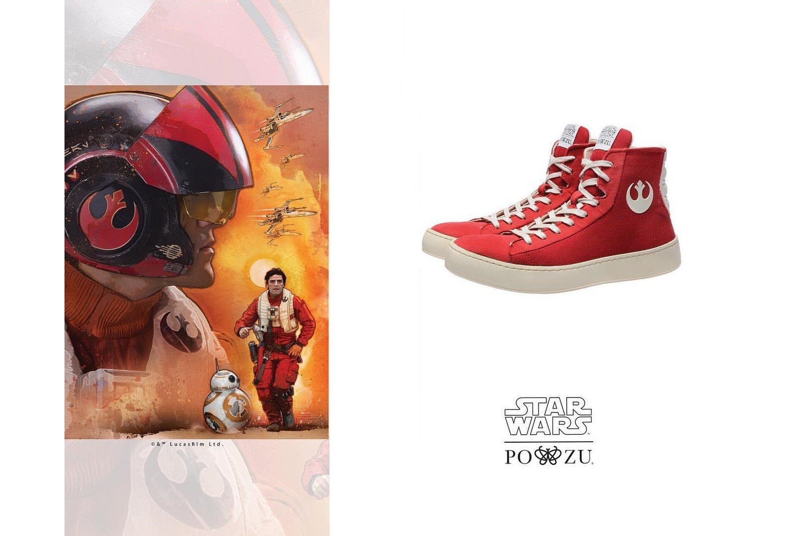 pozu star wars shoes