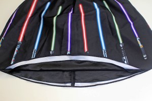 Her Universe - lightsaber skirt (detail)
