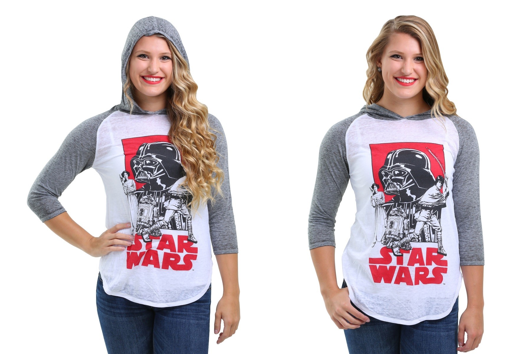 Women\'s Star Wars hooded raglan - The Runway Kessel shirt
