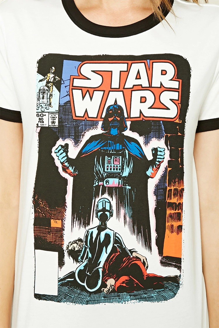 Star Wars Graphic ringer tee - 21 Runway The at Kessel Forever