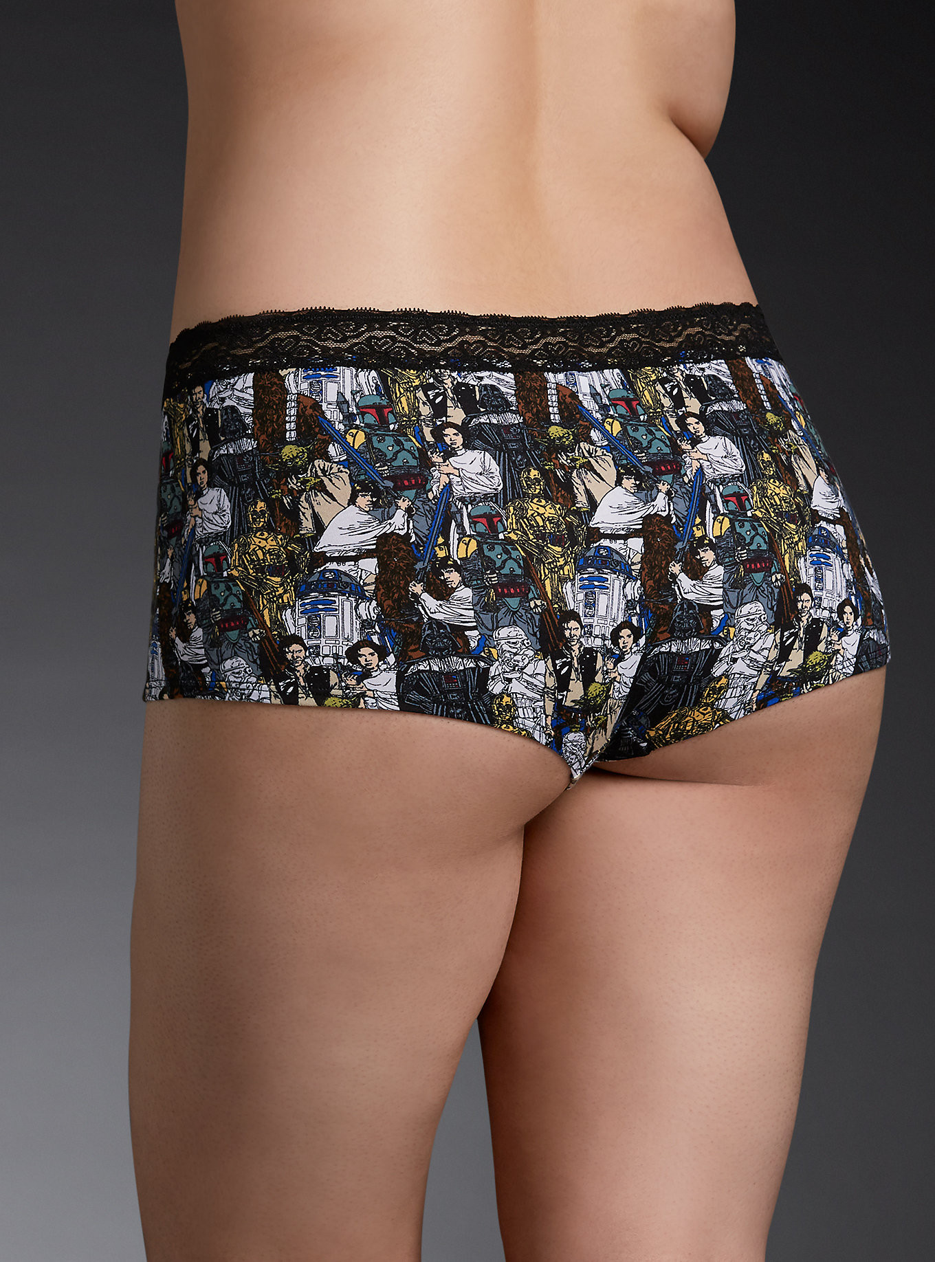 Plus Size - Hipster Panty - Cotton Star Wars - Torrid