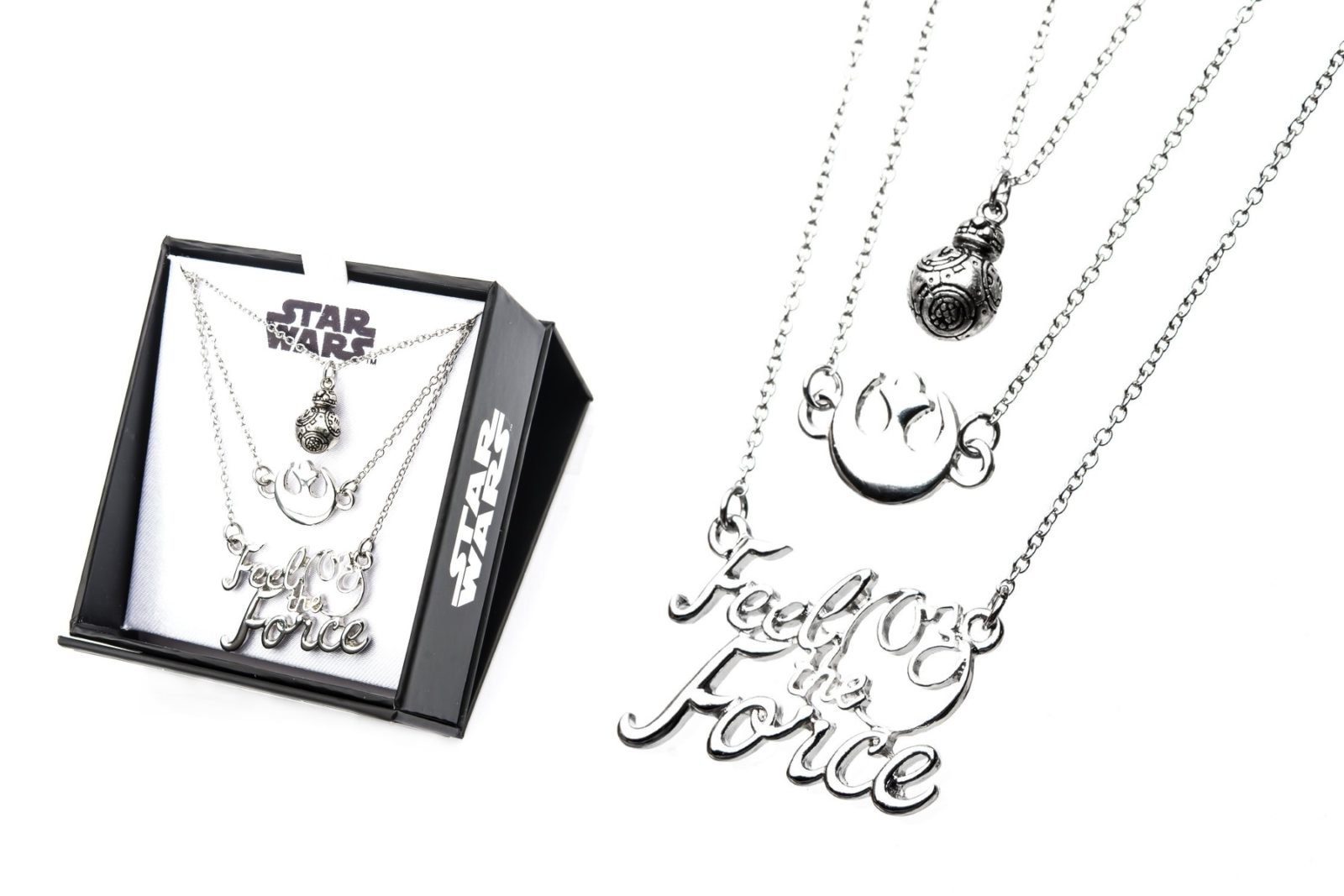 Resistance Feel The Force Tiered Necklace